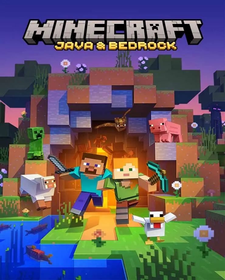 Гра Minecraft Java & Bedrock Edition для ПК (Ключ активації Microsoft ...