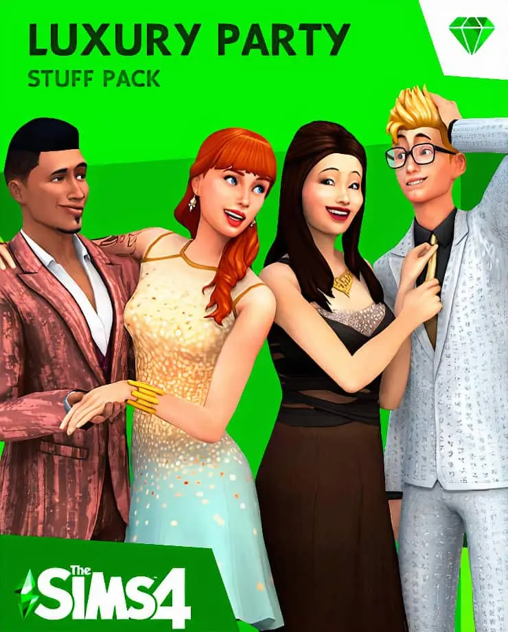 Дополнение The Sims 4 - Роскошная вечеринка (Luxury Party) для ПК (Ключ ...