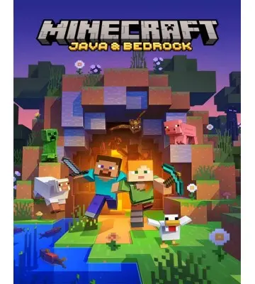 Игра Minecraft Java & Bedrock Edition для ПК (Ключ активации Microsoft)