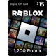 1200 Robux Roblox Gift Card | 1200 Робукс Роблокс Карта пополнения