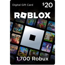 1700 Robux Roblox Gift Card Ігрова валюта