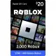 2000 Robux Roblox Gift Card | 2000 Робукс Роблокс Карта поповнення