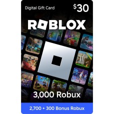 3000 Robux Roblox Gift Card | 3000 Робукс Роблокс Карта пополнения