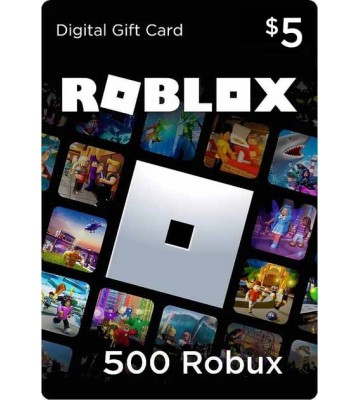 500 Robux Roblox Gift Card | 500 Робукс Роблокс Карта пополнения