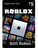 500 Robux Roblox Gift Card | 500 Робукс Роблокс Карта поповнення