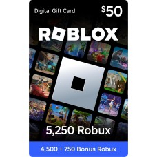 5250 Robux Roblox Gift Card | 5250 Робукс Роблокс Карта пополнения