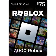 7000 Robux Roblox Gift Card | 7000 Робукс Роблокс Карта пополнения