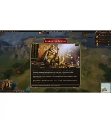 Доповнення Old World - Behind the Throne для ПК (Ключ активації Steam)