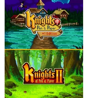 Игра Knights of Pen and Paper I & II Collection для ПК (Ключ активации Steam)