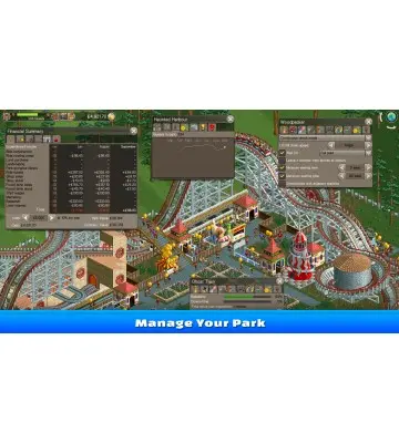 Гра RollerCoaster Tycoon Classic для ПК (Ключ активації Steam)