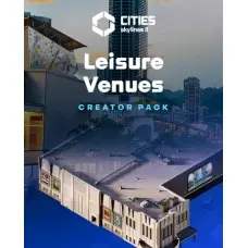 Доповнення Cities: Skylines II - Creator Pack: Leisure Venues для ПК (Ключ активації Steam)