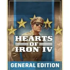 Гра Hearts of Iron IV: General Edition для ПК (Ключ активації Steam)