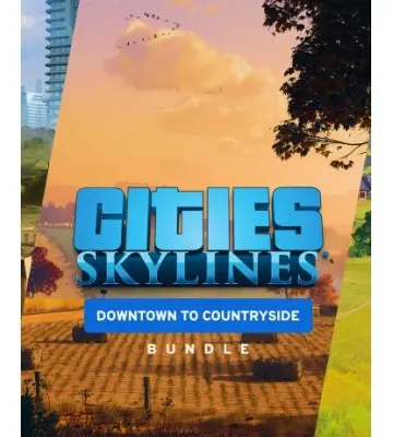 Доповнення Cities: Skylines: Downtown to Countryside Bundle для ПК (Ключ активації Steam)