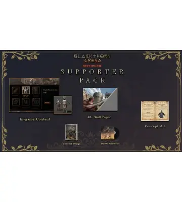 Доповнення Blackthorn Arena: Reforged - Supporter Pack для ПК (Ключ активації Steam)