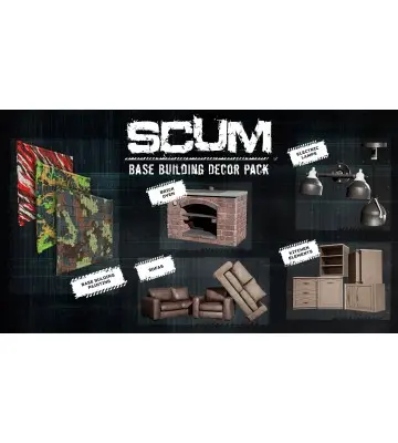 Дополнение SCUM: Base Building Decor Pack для ПК (Ключ активации Steam)