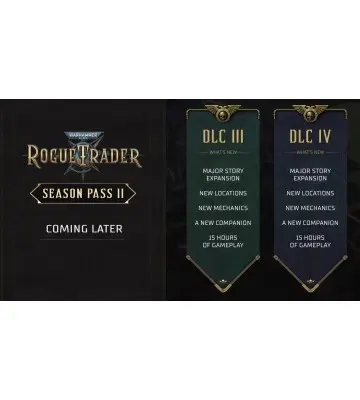 Дополнение Warhammer 40,000: Rogue Trader – Season Pass 2 для ПК (Ключ активации Steam)