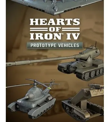 Доповнення Hearts of Iron IV: Prototype Vehicles для ПК (Ключ активації Steam)