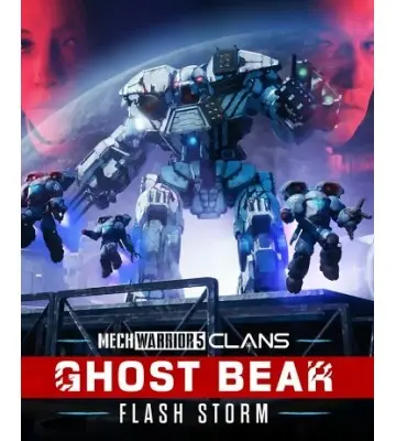 Доповнення MechWarrior 5: Clans - Ghost Bear: Flash Storm для ПК (Ключ активації Steam)