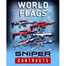 Доповнення Sniper Ghost Warrior Contracts - World Flags Skin Pack для ПК (Ключ активації Steam)
