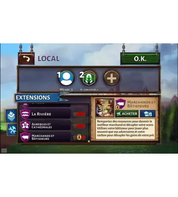 Дополнение Carcassonne - Traders & Builders для ПК (Ключ активации Steam)