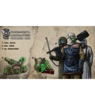 Дополнение Chornobyl Liquidators - Supporter Pack для ПК (Ключ активации Steam)