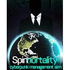 Игра Spinnortality | cyberpunk management sim для ПК (Ключ активации Steam)