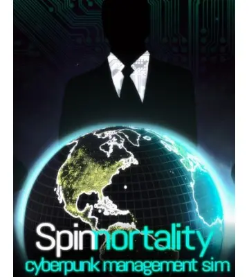 Гра Spinnortality | cyberpunk management sim для ПК (Ключ активації Steam)
