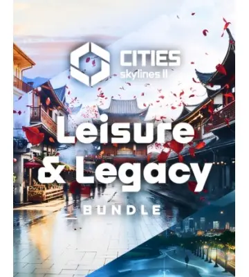 Доповнення Cities: Skylines II - Leisure & Legacy Bundle для ПК (Ключ активації Steam)