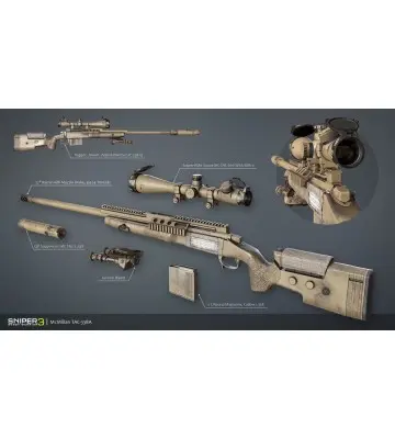 Доповнення Sniper Ghost Warrior 3 - Sniper Rifle McMillan TAC-338A для ПК (Ключ активації Steam)