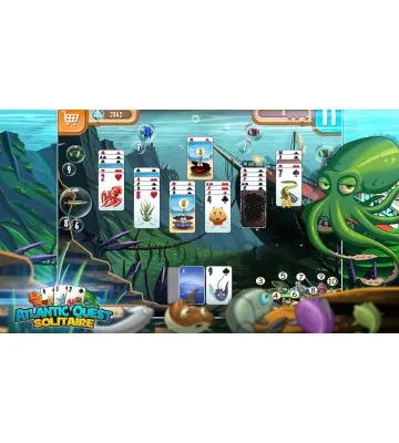 Игра Atlantic Quest Solitaire для ПК (Ключ активации Steam)