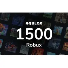 1500 Robux Roblox Gift Card | 1500 Робукс Роблокс Карта пополнения
