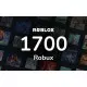1700 Robux Roblox Gift Card | 1700 Робукс Роблокс Карта поповнення