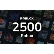 2500 Robux Roblox Gift Card | 2500 Робукс Роблокс Карта пополнения
