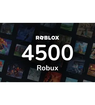 4500 Robux Roblox Gift Card | 4500 Робукс Роблокс Карта поповнення