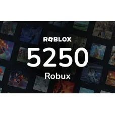 5250 Robux Roblox Gift Card | 5250 Робукс Роблокс Карта пополнения