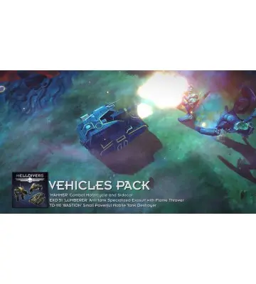 Доповнення HELLDIVERS - Vehicles Pack  для ПК (Ключ активації Steam)