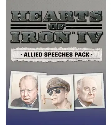 Доповнення Hearts of Iron IV: Allied Speeches Pack  для ПК (Ключ активації Steam)