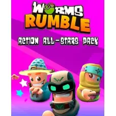 Доповнення Worms Rumble - Action All-Stars Pack  для ПК (Ключ активації Steam)