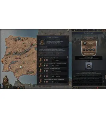 Доповнення Crusader Kings III: Fate of Iberia  для ПК (Ключ активації Steam)