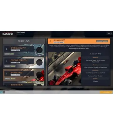 Дополнение Motorsport Manager – Challenge Pack для ПК (Ключ активации Steam)
