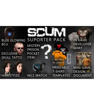 Дополнение SCUM Supporter Pack для ПК (Ключ активации Steam)