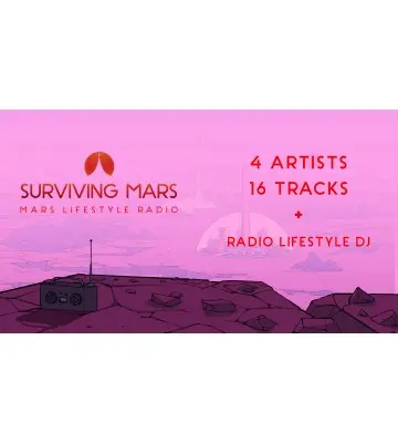 Дополнение Surviving Mars: Mars Lifestyle Radio для ПК (Ключ активации Steam)