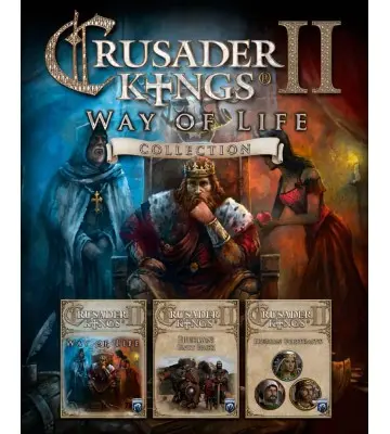Дополнение Crusader Kings II: The Way of Life - Collection для ПК (Ключ активации Steam)