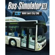 Дополнение Bus Simulator 16 - MAN Lion's City CNG Pack для ПК (Ключ активации Steam)