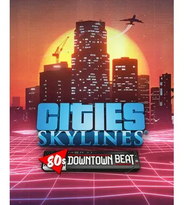Доповнення Cities: Skylines - 80's Downtown Beat  для ПК (Ключ активації Steam)