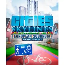 Доповнення Cities: Skylines - European Suburbia Content Creator Pack  для ПК (Ключ активації Steam)