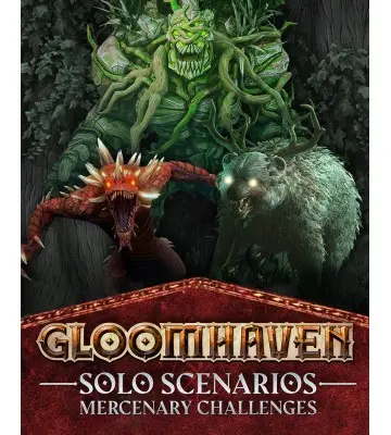 Доповнення Gloomhaven - Solo Scenarios: Mercenary Challenges  для ПК (Ключ активації Steam)