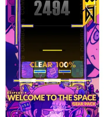 Доповнення DJMAX RESPECT V - Welcome to the Space GEAR PACK  для ПК (Ключ активації Steam)