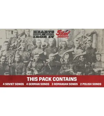 Доповнення Hearts of Iron IV: Eastern Front Music Pack  для ПК (Ключ активації Steam)