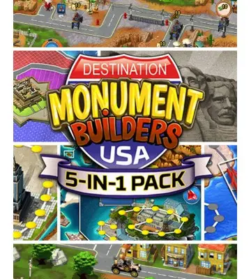 Игра 5-in-1 Pack - Monument Builders: Destination USA для ПК (Ключ активации Steam)